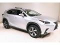 Silver Lining Metallic 2018 Lexus NX 300h Hybrid AWD Exterior