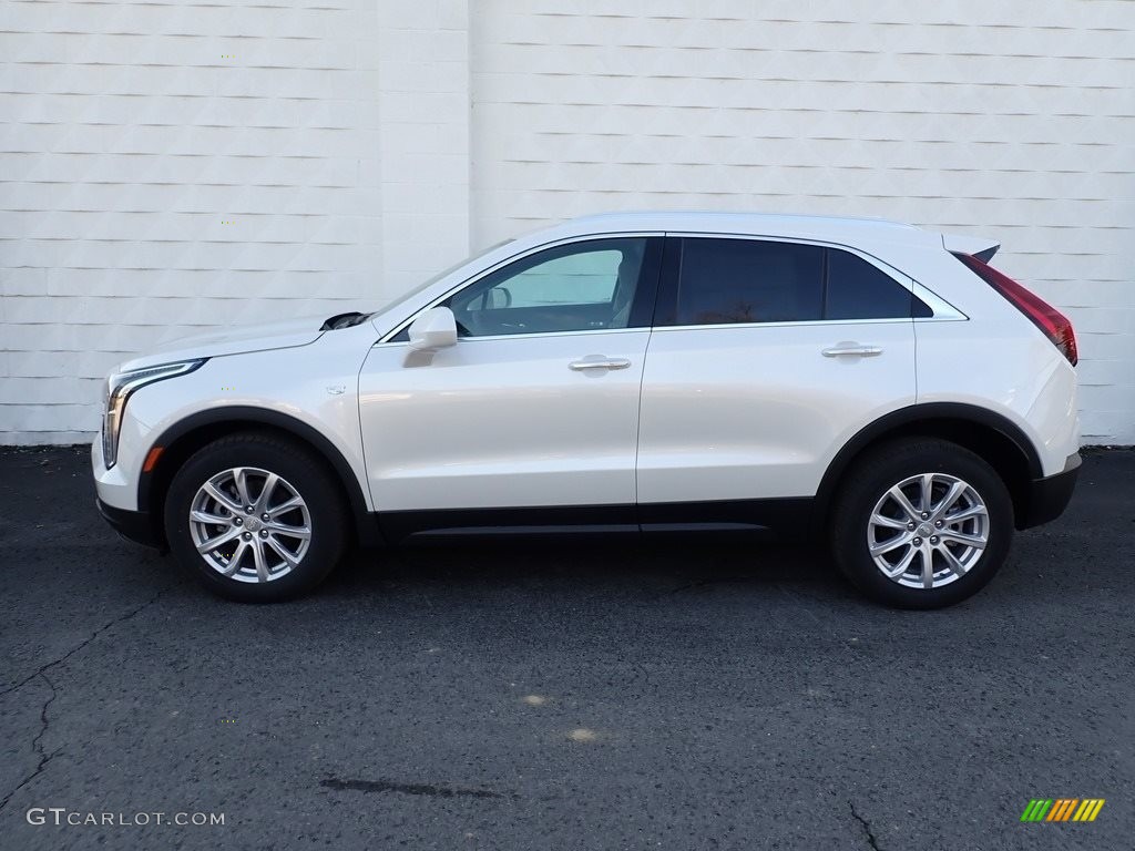Crystal White Tricoat 2021 Cadillac XT4 Luxury AWD Exterior Photo #140484862