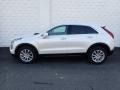 Crystal White Tricoat 2021 Cadillac XT4 Luxury AWD Exterior
