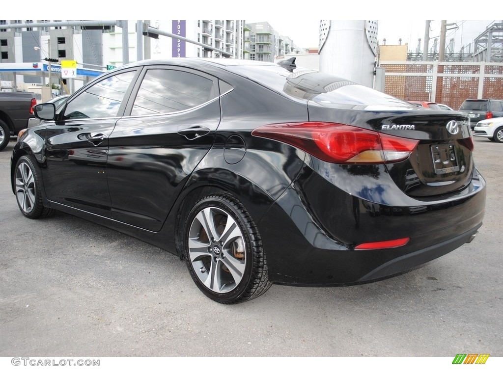 Black 2016 Hyundai Elantra Sport Exterior Photo #140485255