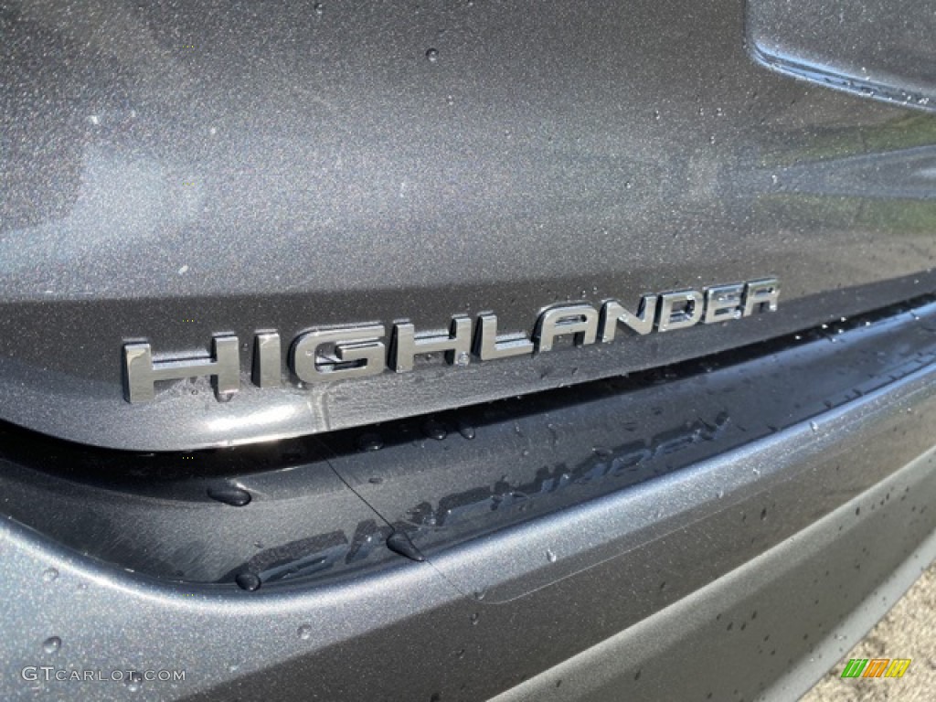 2021 Highlander Hybrid XLE AWD - Magnetic Gray Metallic / Black photo #26