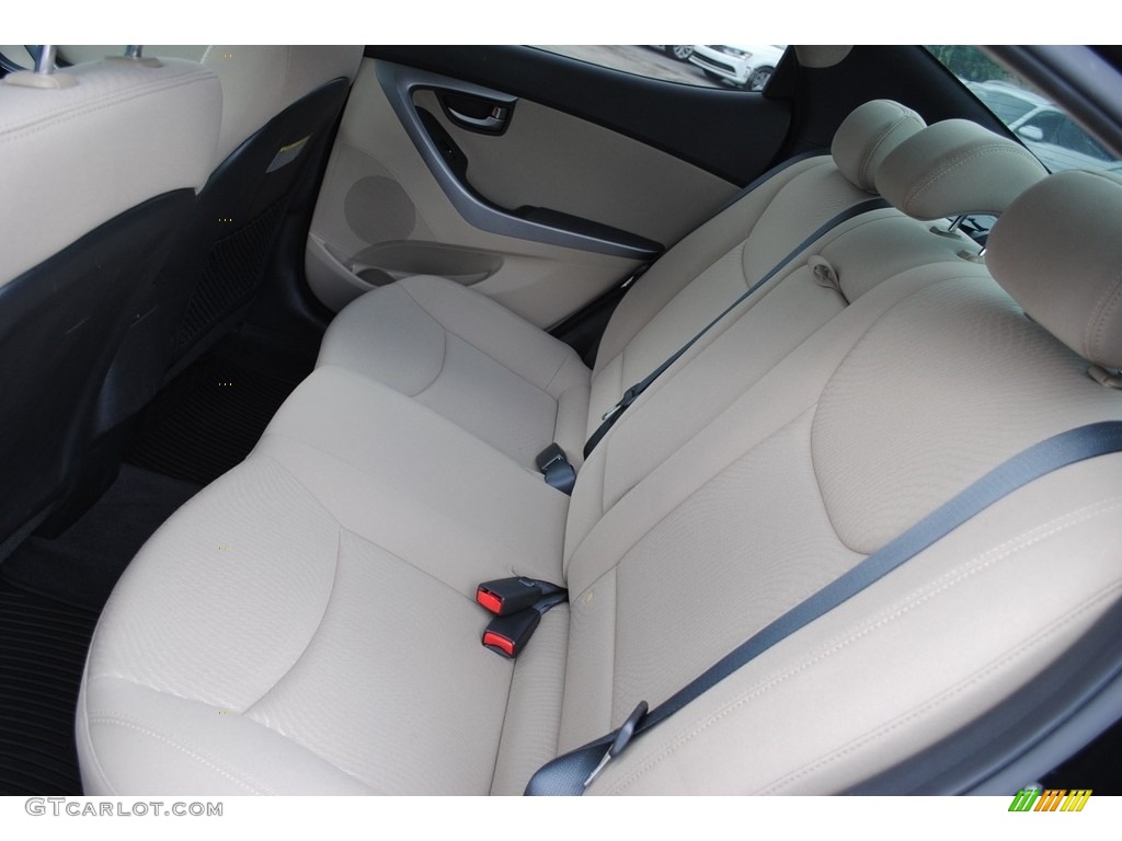 2016 Hyundai Elantra Sport Rear Seat Photo #140485336