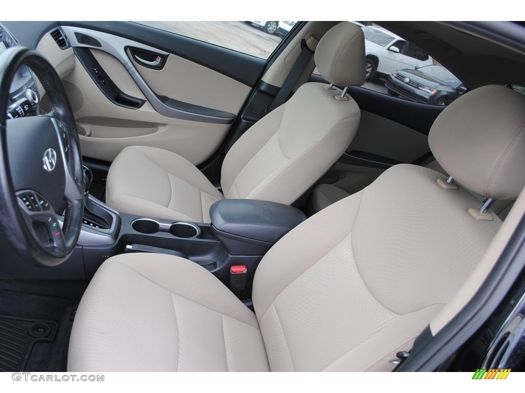2016 Hyundai Elantra Sport Front Seat Photo #140485347