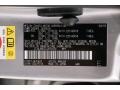  2018 NX 300h Hybrid AWD Silver Lining Metallic Color Code 1J4