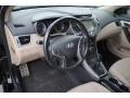 2016 Hyundai Elantra Beige Interior Prime Interior Photo