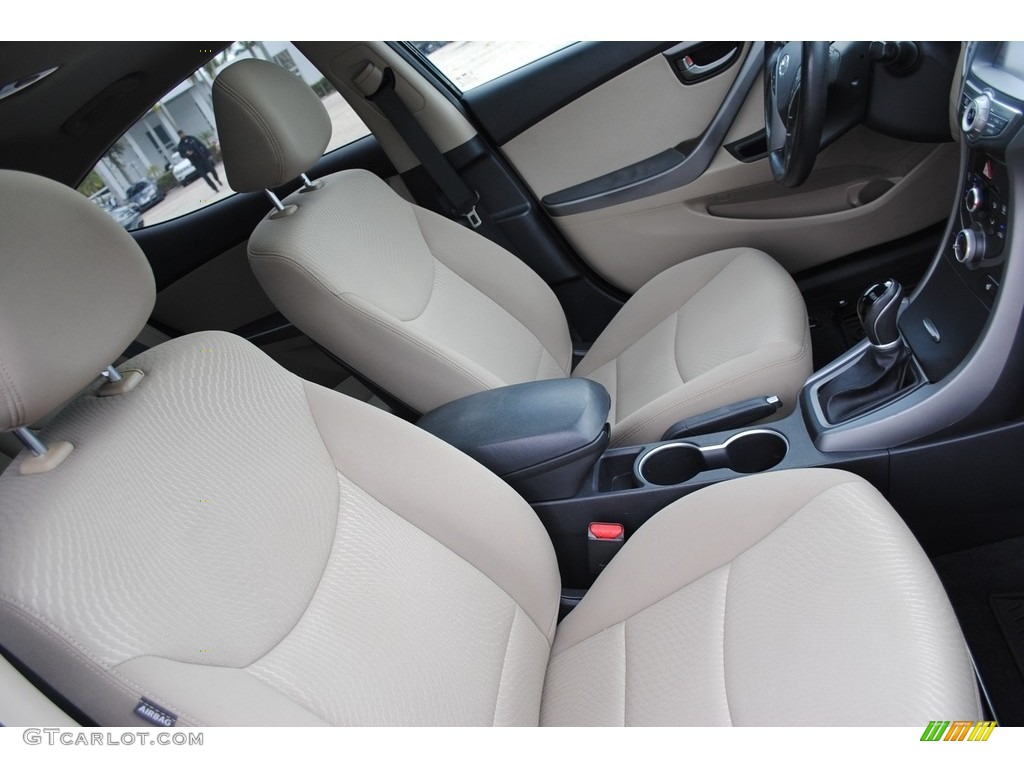 2016 Hyundai Elantra Sport Interior Color Photos