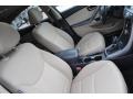 2016 Hyundai Elantra Beige Interior Front Seat Photo