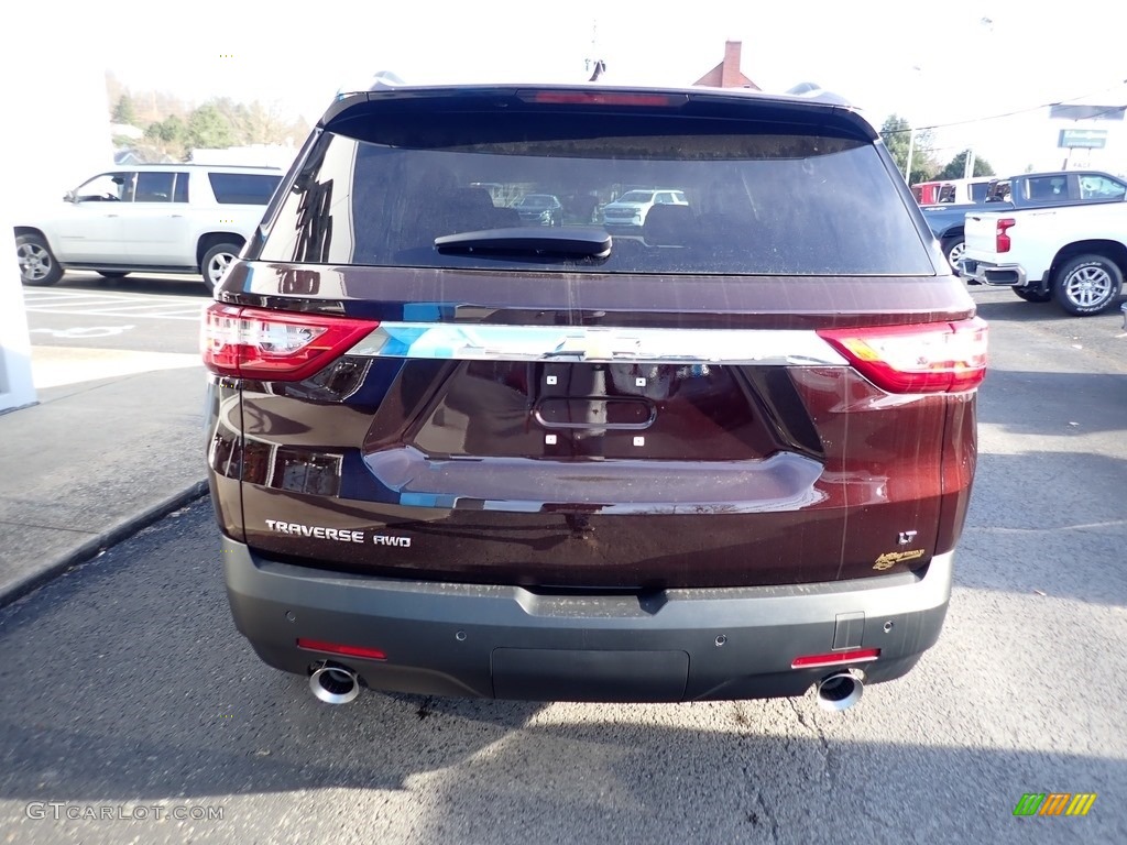 2021 Traverse LT AWD - Black Cherry Metallic / Jet Black photo #8