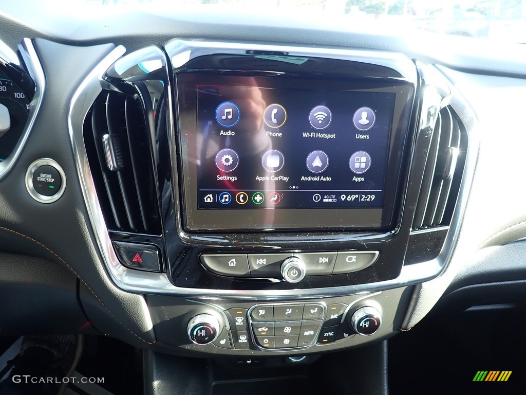 2021 Traverse LT AWD - Black Cherry Metallic / Jet Black photo #15