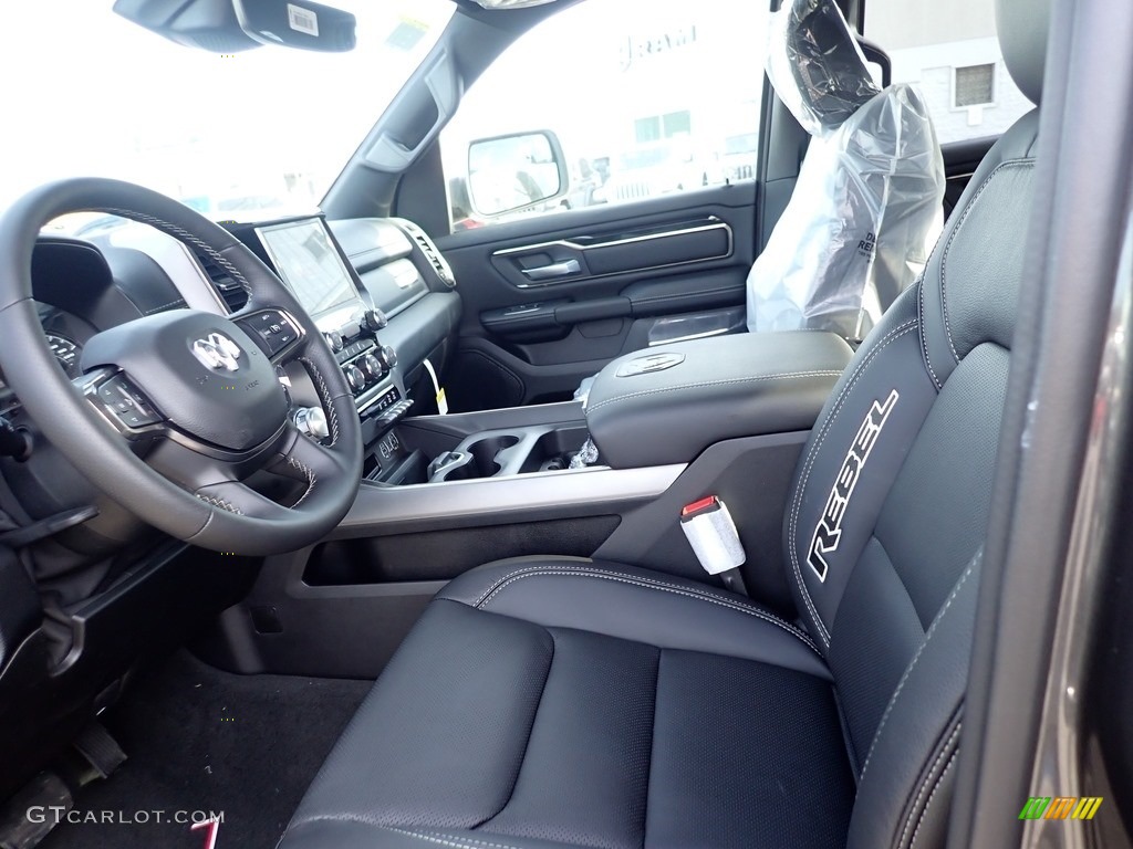2021 Ram 1500 Rebel Crew Cab 4x4 Front Seat Photo #140486362