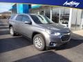 2021 Satin Steel Metallic Chevrolet Traverse LT AWD  photo #1