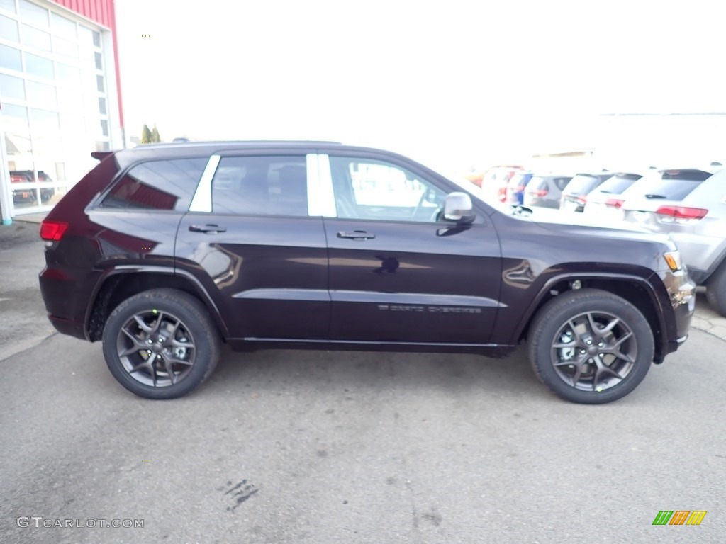 2021 Grand Cherokee Limited 4x4 - Sangria Metallic / Black photo #6