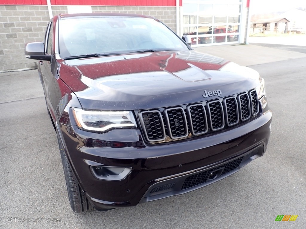 2021 Grand Cherokee Limited 4x4 - Sangria Metallic / Black photo #10