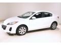 Crystal White Pearl Mica - MAZDA3 i Sport 4 Door Photo No. 3