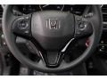2021 Honda HR-V Black Interior Steering Wheel Photo