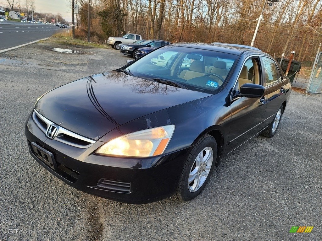 2007 Accord EX Sedan - Moroccan Red Pearl / Ivory photo #8