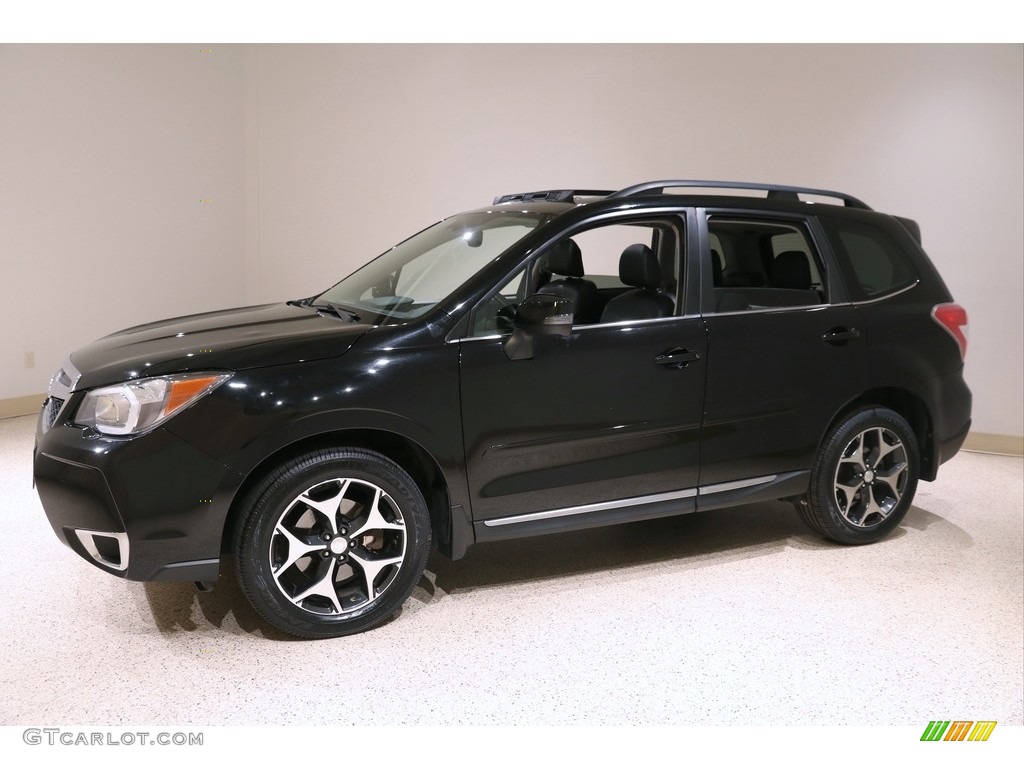 Crystal Black Silica 2016 Subaru Forester 2.0XT Touring Exterior Photo #140488213