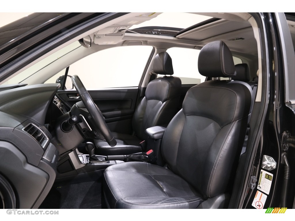 Black Interior 2016 Subaru Forester 2.0XT Touring Photo #140488261