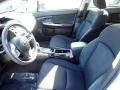 Black 2016 Subaru Impreza 2.0i Sport Premium Interior Color