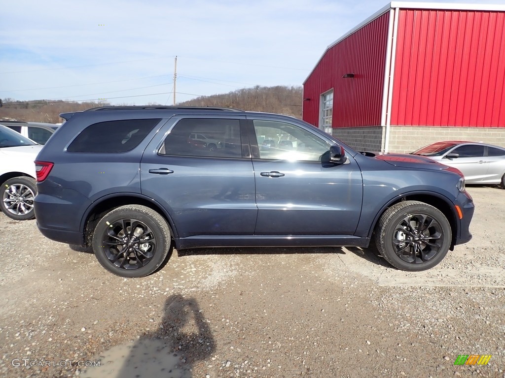 Reactor Blue Pearl 2021 Dodge Durango GT AWD Exterior Photo #140489218