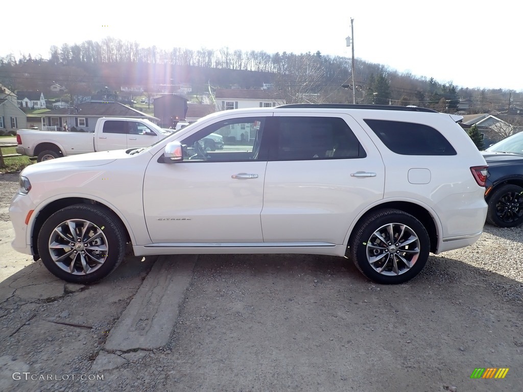 2021 Durango Citadel AWD - Vice White / Red/Black photo #3