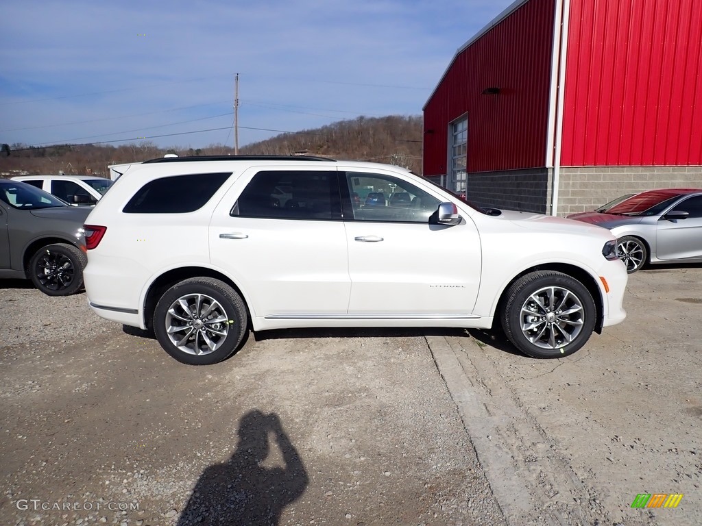 2021 Durango Citadel AWD - Vice White / Red/Black photo #7