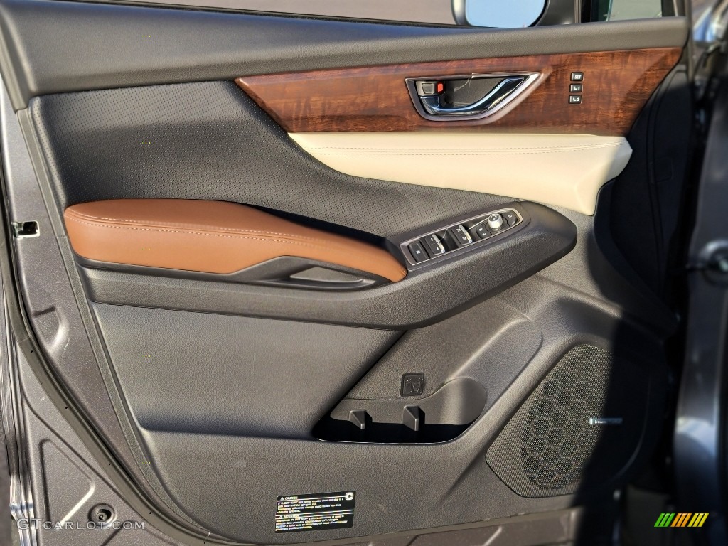 2021 Subaru Ascent Touring Java Brown Door Panel Photo #140489702