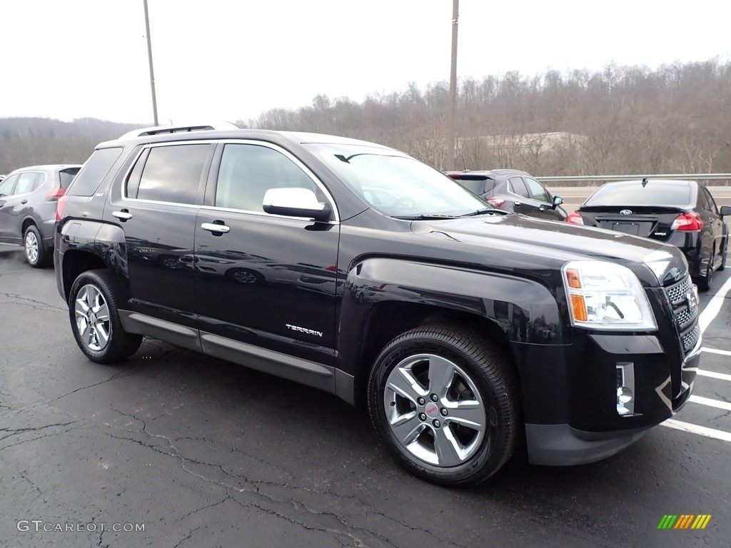 Carbon Black Metallic 2015 GMC Terrain SLE AWD Exterior Photo #140490589