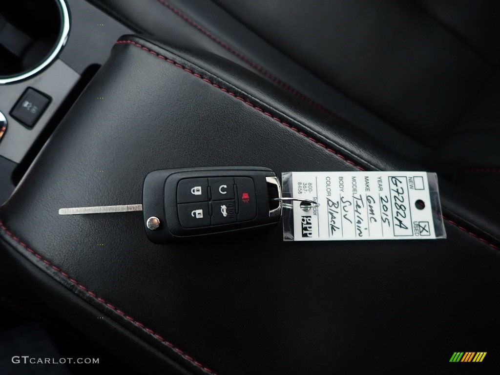 2015 Terrain SLE AWD - Carbon Black Metallic / Jet Black photo #29