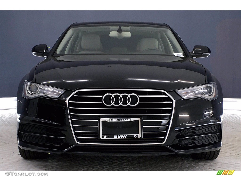 2018 A6 2.0 TFSI Sport - Brilliant Black / Atlas Beige photo #2