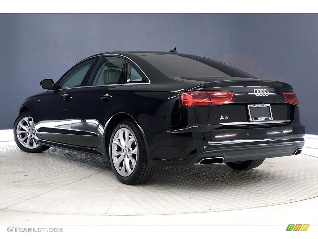 2018 A6 2.0 TFSI Sport - Brilliant Black / Atlas Beige photo #10