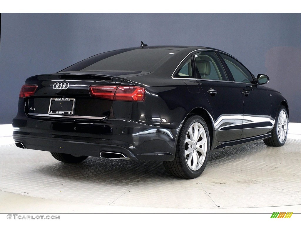 2018 A6 2.0 TFSI Sport - Brilliant Black / Atlas Beige photo #13