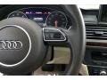 Atlas Beige 2018 Audi A6 2.0 TFSI Sport Steering Wheel