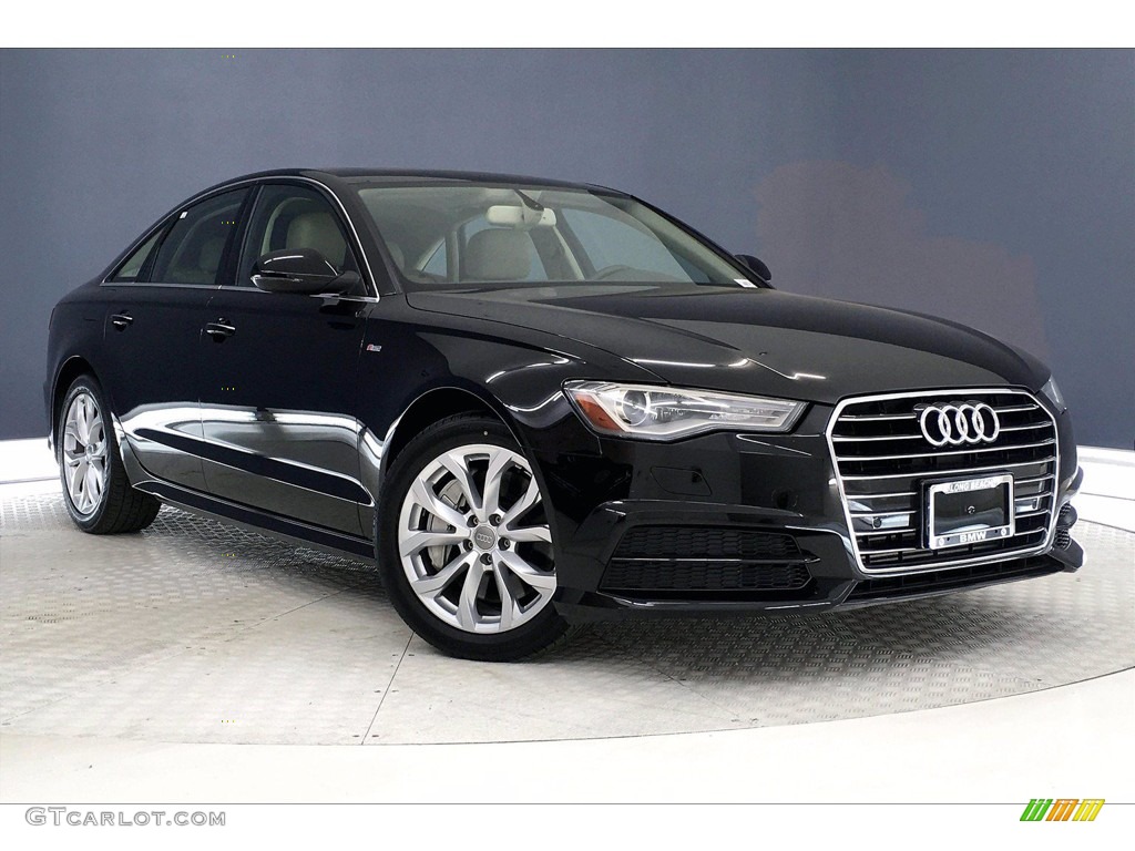 Brilliant Black 2018 Audi A6 2.0 TFSI Sport Exterior Photo #140492287