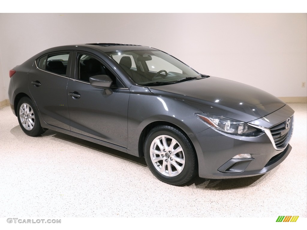 Meteor Gray Mica 2014 Mazda MAZDA3 i Touring 4 Door Exterior Photo #140492773
