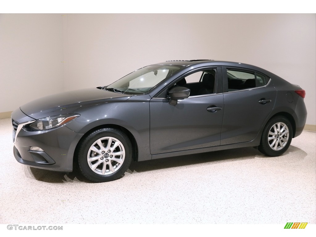 Meteor Gray Mica 2014 Mazda MAZDA3 i Touring 4 Door Exterior Photo #140492812