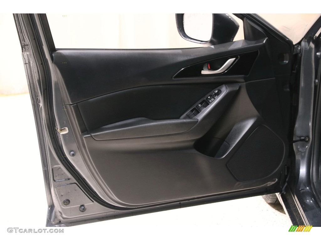 2014 Mazda MAZDA3 i Touring 4 Door Black Door Panel Photo #140492821