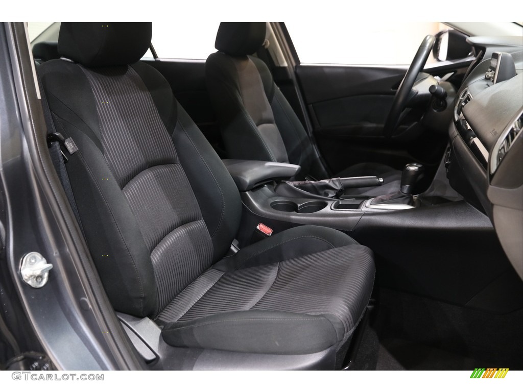 Black Interior 2014 Mazda MAZDA3 i Touring 4 Door Photo #140492956
