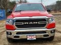 Flame Red - 1500 Big Horn Crew Cab 4x4 Photo No. 2