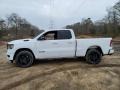 Bright White 2021 Ram 1500 Big Horn Quad Cab 4x4 Exterior
