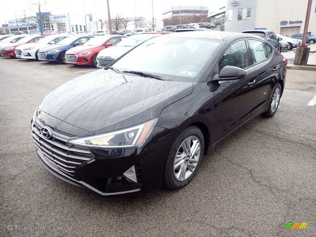 Phantom Black 2020 Hyundai Elantra Value Edition Exterior Photo #140494952