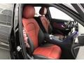 Cranberry Red/Black 2021 Mercedes-Benz GLC 300 Interior Color