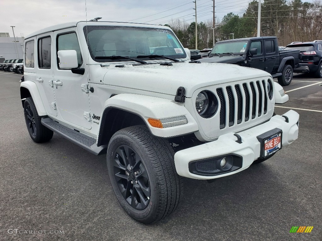 Bright White Jeep Wrangler Unlimited