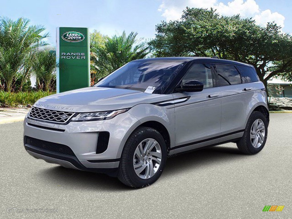 2020 Range Rover Evoque S - Seoul Pearl Silver Metallic / Ebony photo #2