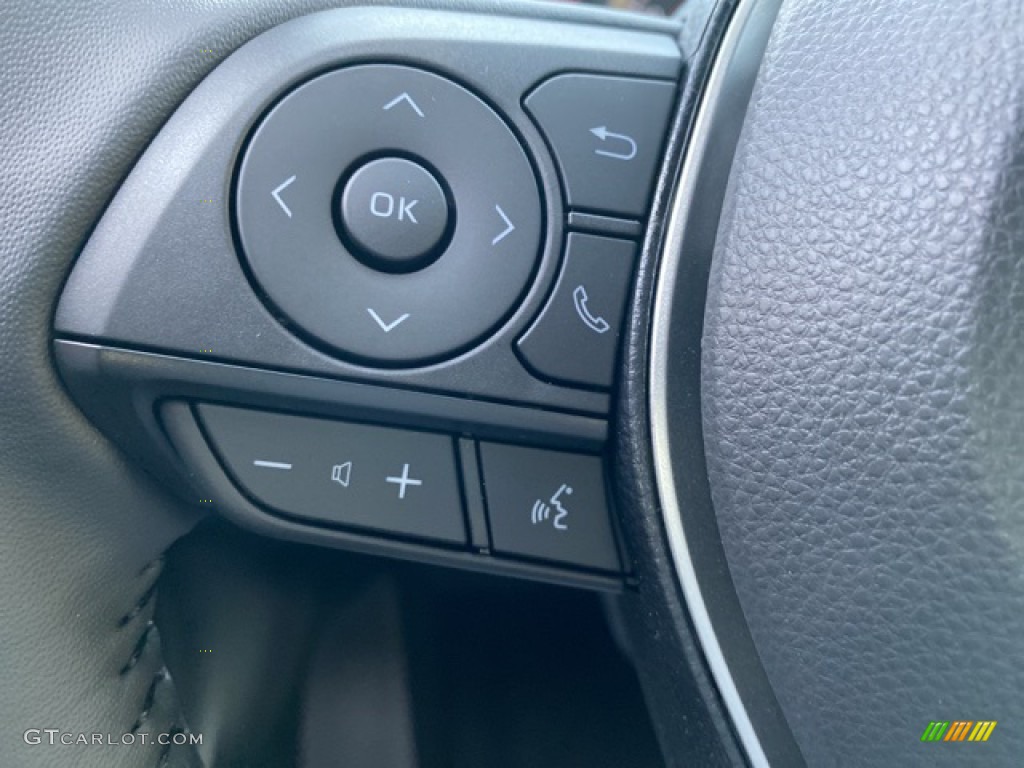 2021 Toyota Corolla SE Light Gray/Moonstone Steering Wheel Photo #140495595