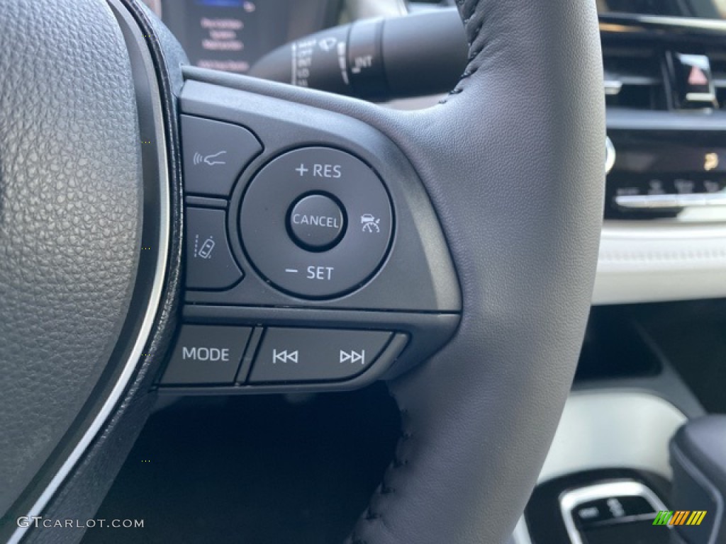 2021 Toyota Corolla SE Light Gray/Moonstone Steering Wheel Photo #140495619