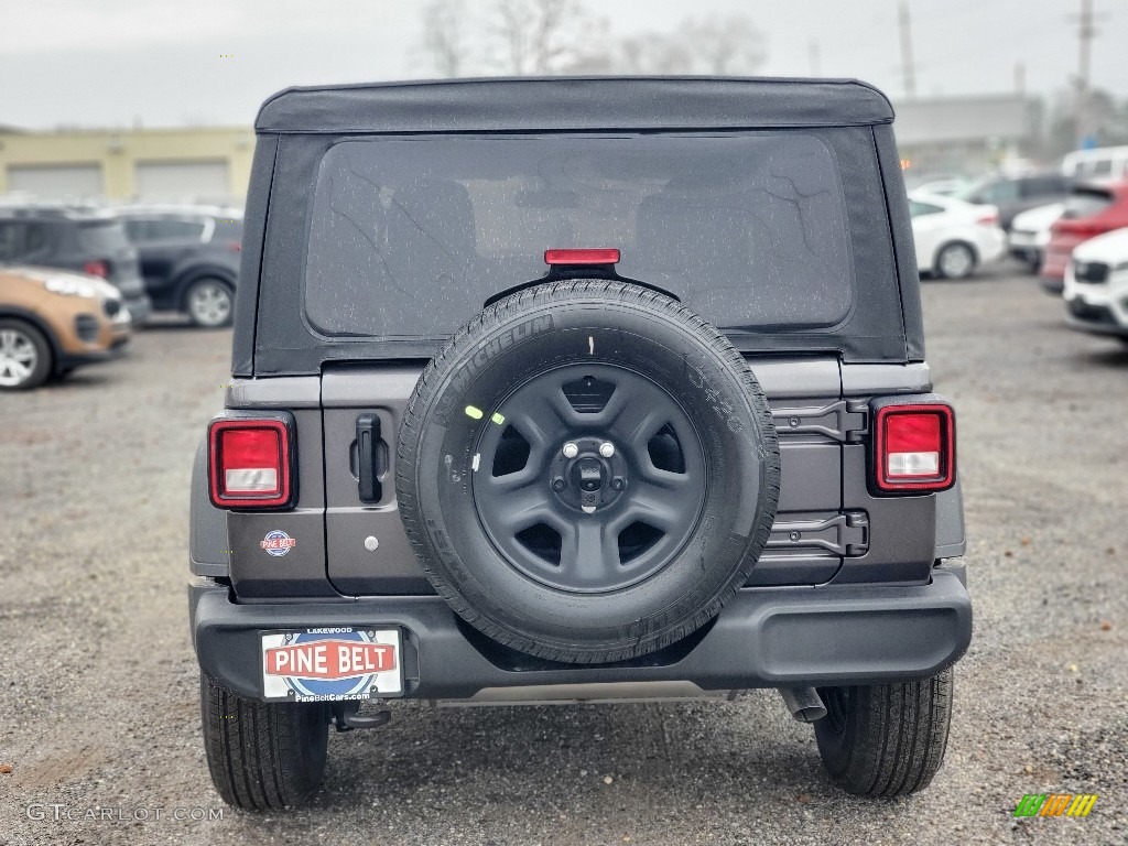 2021 Wrangler Unlimited Sport 4x4 - Granite Crystal Metallic / Black photo #5