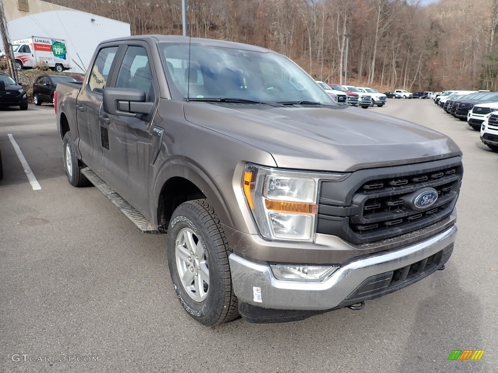 2021 F150 STX SuperCrew 4x4 - Stone Gray / Medium Dark Slate photo #3