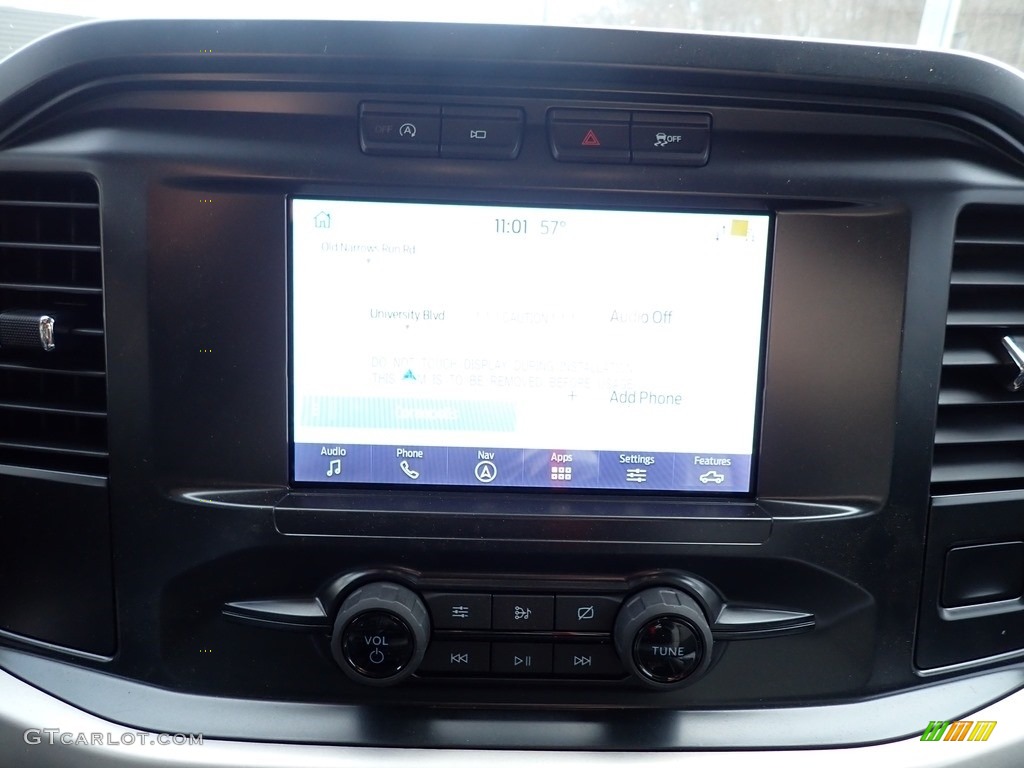 2021 F150 STX SuperCrew 4x4 - Stone Gray / Medium Dark Slate photo #12