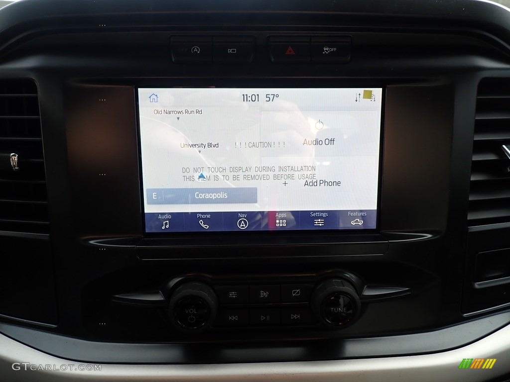 2021 F150 STX SuperCrew 4x4 - Stone Gray / Medium Dark Slate photo #13